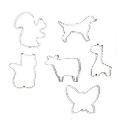 Pack de 6 (soit 0,70€ unité) Emportes Pièces Animaux