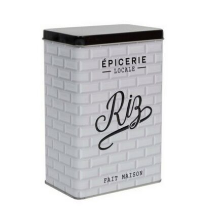 Pack de 6 (soit 2,10€ unité) Boîte à Riz en Métal