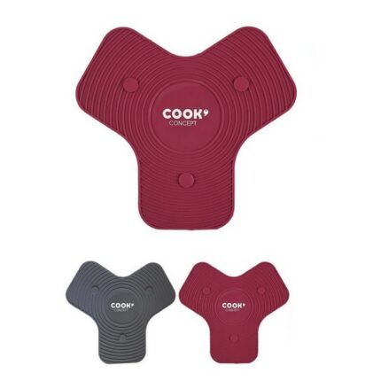 Pack de 6 (soit 2,10€ unité) Dessous de plat Aimantés en Silicone