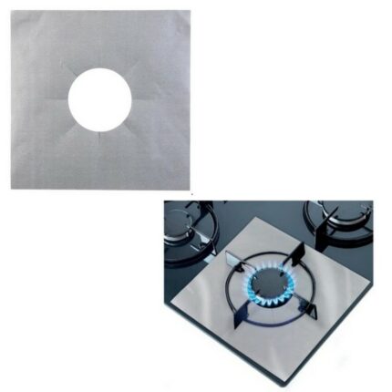 Pack de 6 (soit 2,45€ le lot) Lots de 4 Feuilles de Protection pour plaques de gaz