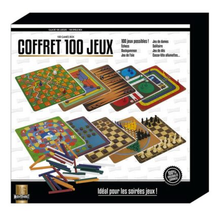 Lot de 3 (soit 9,10€ pièce) Coffrets de 100 jeux