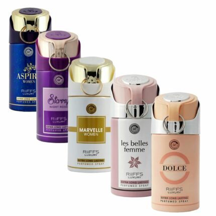 Mélange de 10 (4,95€ unité) : Déodorant Riiffs Luxury pour femme grand format