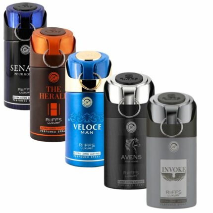Mélange de 10 (4,95€ unité) : Déodorant Riiffs Luxury pour homme grand format