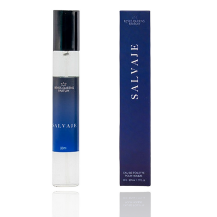 Lot de 10 (Soit 2,20€ pièce) : Eau de toilette générique homme SALVAJE - Reyes Queens 33ml