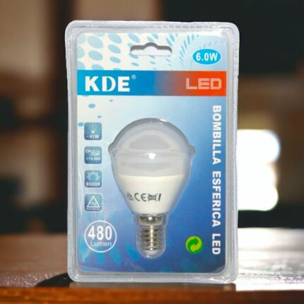 Pack de 12 ampoules 480lm LED 6W (soit 1,35€ pièce)