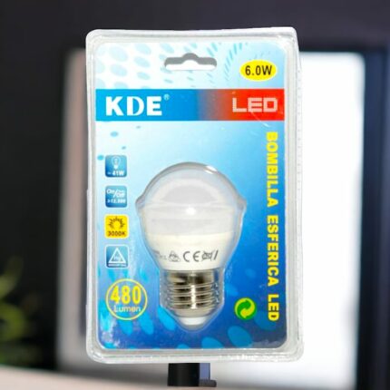 Pack de 12 ampoules 480lm LED 6W (soit 1,35€ pièce)