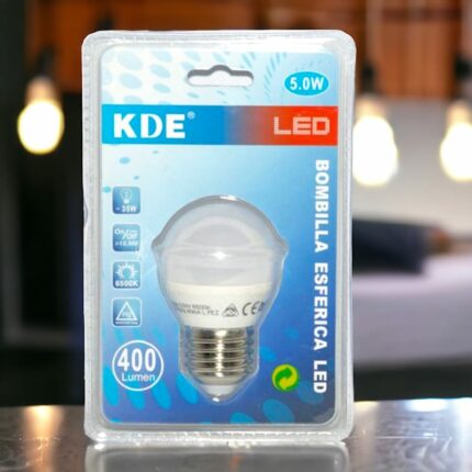 Pack de 12 ampoules 400lm LED 5W (soit 1,95€ pièce)