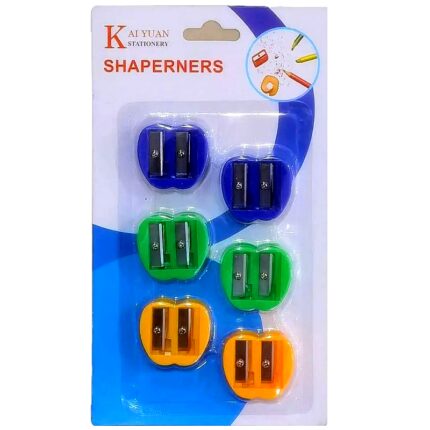 Lot de 6 paquets de 6 taille-crayons (0,65€ le paquet)