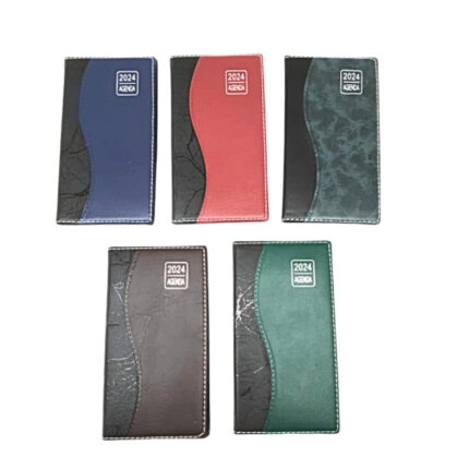 Lot de 12 Agendas Bicolores 2024 (0,91€ unité)