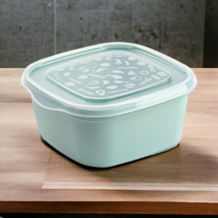 Pack de 12 (soit 1,06€ unité) : Boîte alimentaire Carrée 1L Pastel - Engagé pour la santé sans bisphénol A