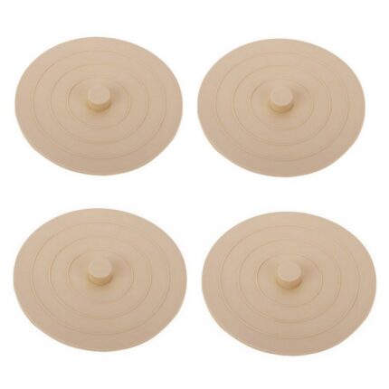 Lot de 12 Packs de 4 Bouches Évier en caoutchouc (0,91€ le pack)
