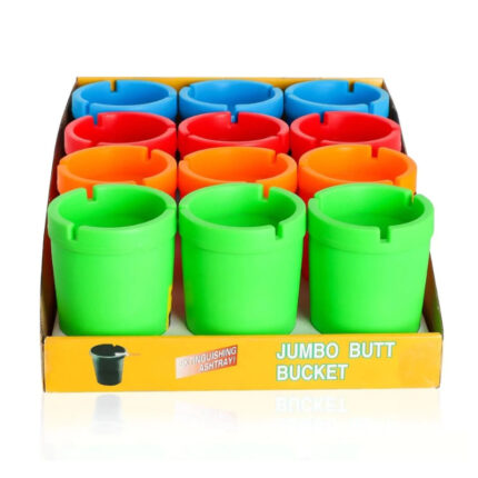 Lot de 12 Cendriers à eau colorés (0,97€ unité)