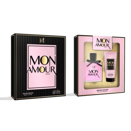 Coffret 2 pièces "MON AMOUR" - Eau de parfum + Lotion corporelle