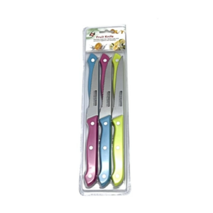 Lot de 12 Packs de 6 Couteaux à dents (soit 1,82€ le pack)