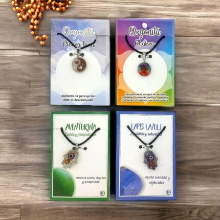 Lot de 20 (2,25€ pièce) : Mélange de Colliers Esotériques, Bonheur, Amour, Chance etc...