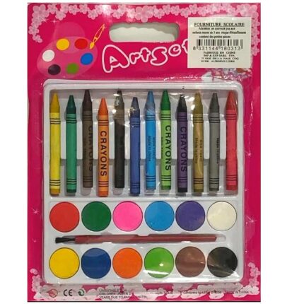 Lot de 6 paquets de kit pour dessin (0,78€ le paquet)
