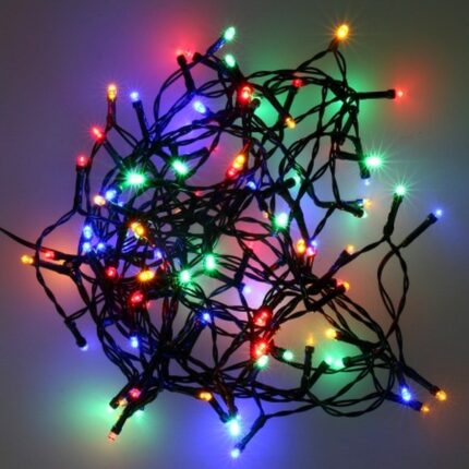 Lot de 3 Guirlandes clignotantes (soit 8,45€ pièce) 80 LED multicolore 4 Mètres - LED
