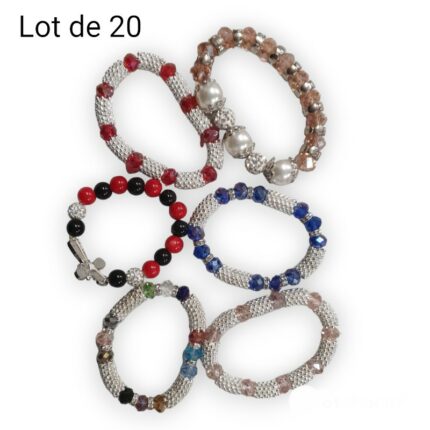 Lot de 20 (soit 0,84€ l'unité) Bracelets en vrac