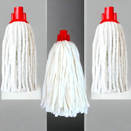 Pack de 24 (soit 0,95€ unité) : Serpillère blanche en coton