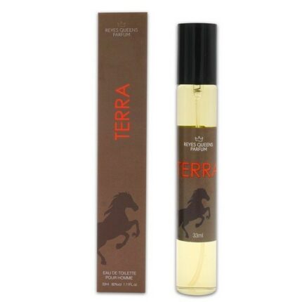 Lot de 3 (Soit 2,50€ pièce) : Eau de toilette générique homme TERRA - Reyes Queens 33ml