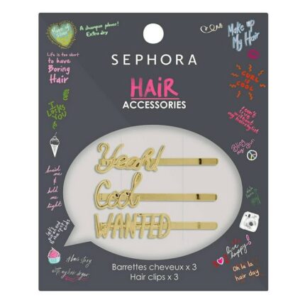 Lot de 6 X 3 (soit 1,50€ pièce) : Pinces à cheveux - SEPHORA