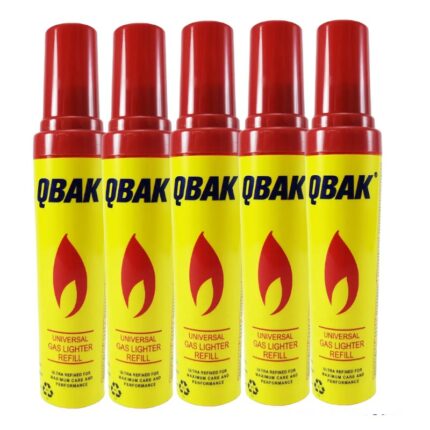 Pack de 5 (soit 0,70€ l'unité) Recharges Universelles pour briquets