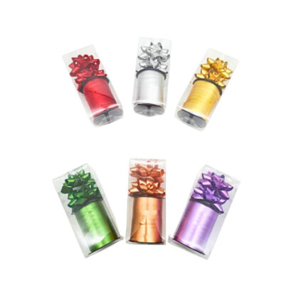 Lot de 12 (soit 1,17€ unité) Rubans colorés pour Cadeaux