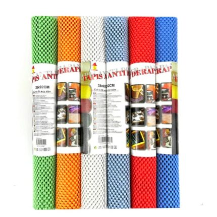 Lot de 12 (0,98€ pièce) : Tapis antidérapant découpable 38X92cm