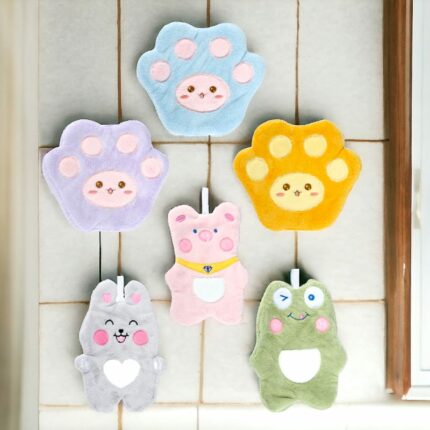 Pack de 36 (1,90€ pièce) : Serviettes éponges  mains - Collection ColorCute