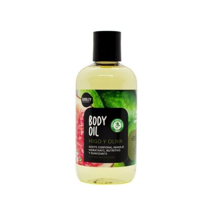 HUILE DE BAIN ET DE MASSAGE AUX ARÔMES DE FIGUE ET D'OLIVE - Bubbles & Colors, 250ml