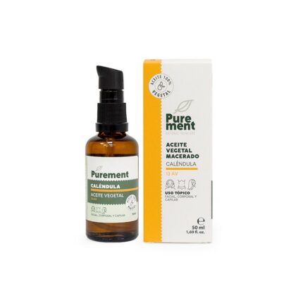 HUILE VÉGÉTALE DE CALENDULA MACÉRÉE ECO - Purement Skin Care, 50ml