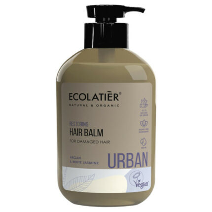 BAUME RÉPARATEUR POUR CHEVEUX ABÎMÉS - Ecolatier, 400ml