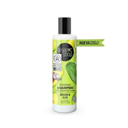SHAMPOING RÉPARATEUR POUR CHEVEUX ABÎMÉS - Organic Shop, 280ml