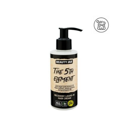 CRÈME CAPILLAIRE RÉPARATRICE SANS RINÇAGE - ALGUES ET PROVITAMINE B5- Beauty Jar, 150ml