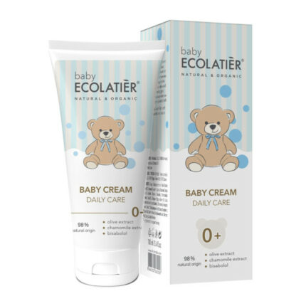 CRÈME CORPORELLE POUR SOINS QUOTIDIENS POUR BÉBÉ - Ecolatier, 100ml