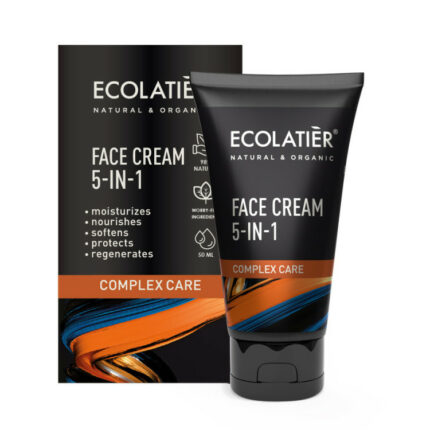 CRÈME VISAGE 5 EN 1 - Ecolatier, 50ml