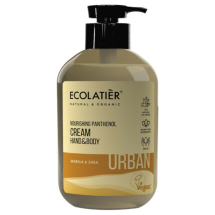 CRÈME POUR LES MAINS ET LE CORPS PANTHÉNOL NUTRITION - Ecolatier, 400ml