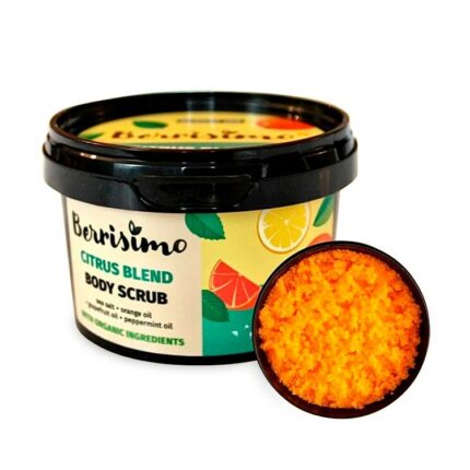GOMMAGE CORPS – ORANGE, PAMPLEMOUSSE ET MENTHE- Beauty Jar, 400g