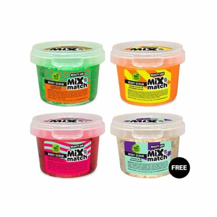 EXFOLIANTES MIX MATCH - PACK 3+1 A - Beauty Jar, 150g x 4