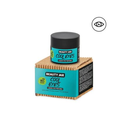 GEL RAFRAÎCHISSANT CONTOUR DES YEUX - CAFÉ VERT ET CONCOMBRE - Beauty Jar, 15ml