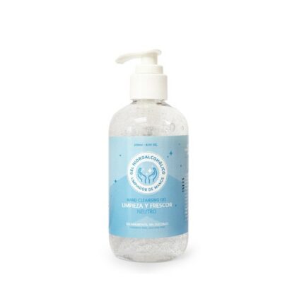 GEL HYDROALCOOLIQUE POUR LES MAINS AVEC DISTRIBUTEUR - Bubbles & Colors, 250ml