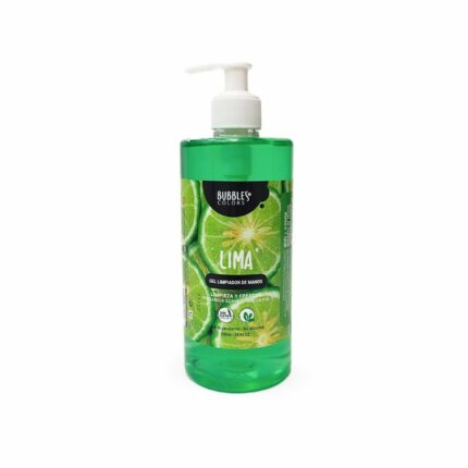 GEL HYDROALCOOLIQUE POUR LES MAINS LIMA - Bubbles & Colors, 500ml