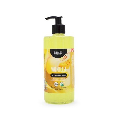 GEL HYDROALCOOLIQUE MAINS VANILLE - Bubbles & Colors, 500ml