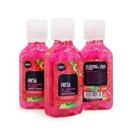 GEL HYDROALCOOLIQUE FRAISE  - Bubbles & Colors, 100ml