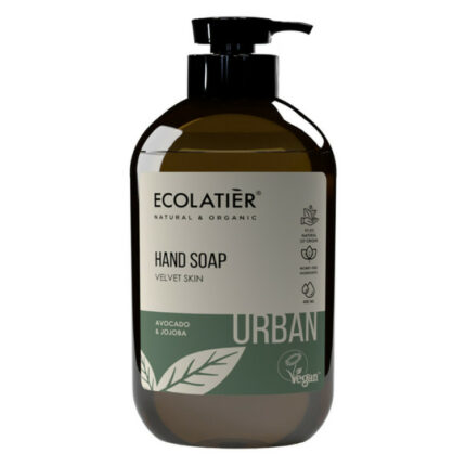 SAVON POUR LES MAINS PEAU DE VELOURS - Ecolatier, 400ml