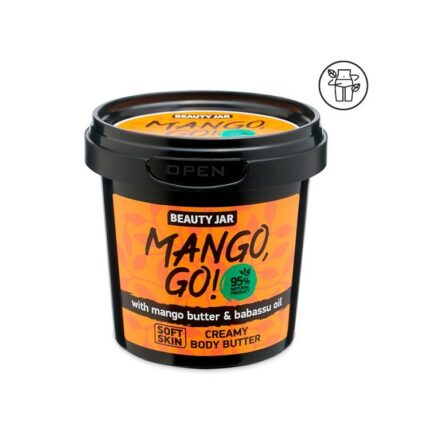 BEURRE CORPOREL CRÉMEUX - MANGUE ET BABASSU - Beauty Jar, 135g