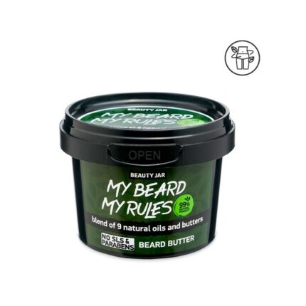 BEURRE ADOUCISSANT POUR BARBE - POUR HOMMES - Beauty Jar, 90g
