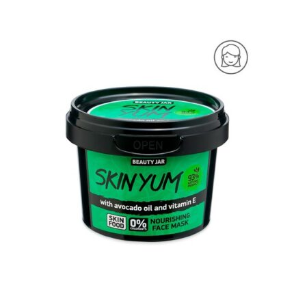 MASQUE VISAGE NOURRISSANT - AVOCAT ET VITAMINE E- Beauty Jar, 120ml