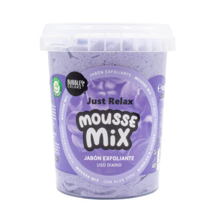SAVON EXFOLIANT - JUST RELAX - LAVANDE - Bubbles & Colors, 500ml
