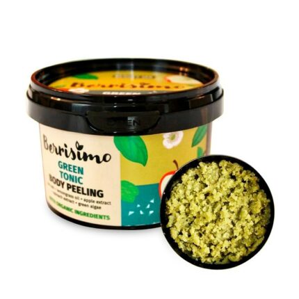 PEELING CORPOREL – CITRONNELLE, POMME ET ÉPINARDS- Beauty Jar, 400g